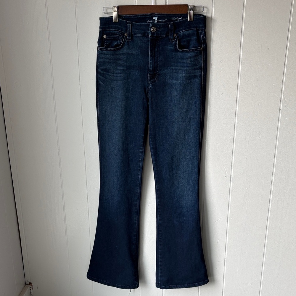 7 For All Mankind Dark Wash Slim Trouser